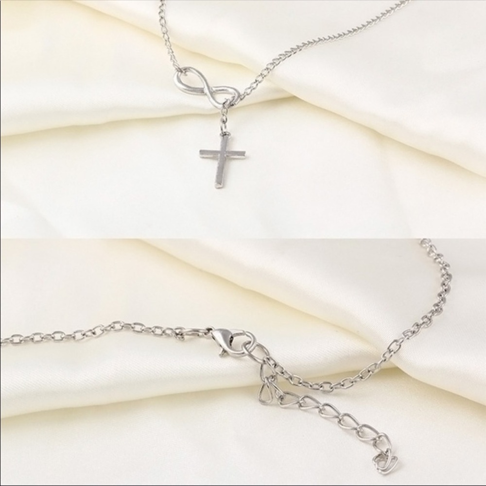 Infinity Cross Necklace